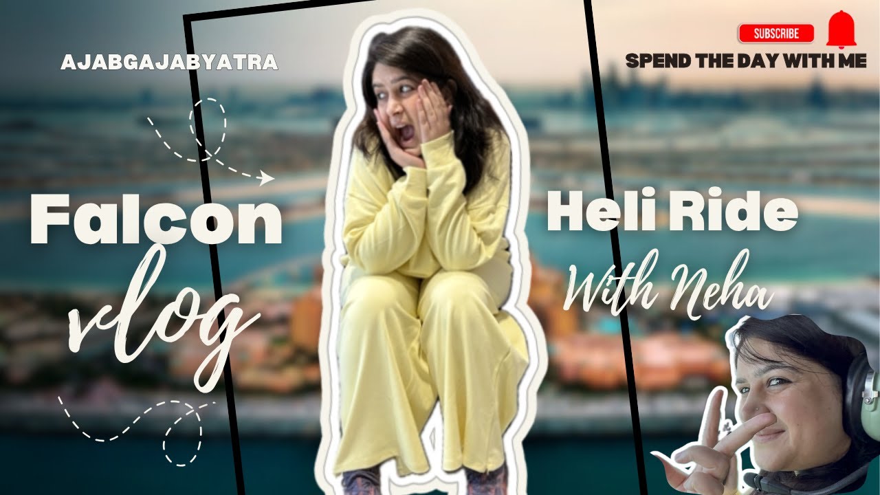 Flying High Over Dubai: My Epic Falcon Helicopter Experience 🚁✨ | Bucket List  Alert | UAE 🇦🇪