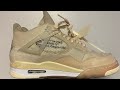 how to clean off white jordan 4 sail