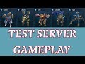 War Robots Haechi Bulwark Ares Carnage Fujin Test Server Gameplay