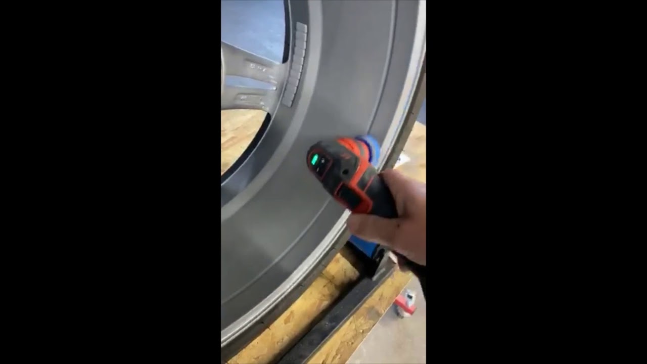 Servfaces Coat Rims mit Airbrush Pistole verarbeitet - YouTube