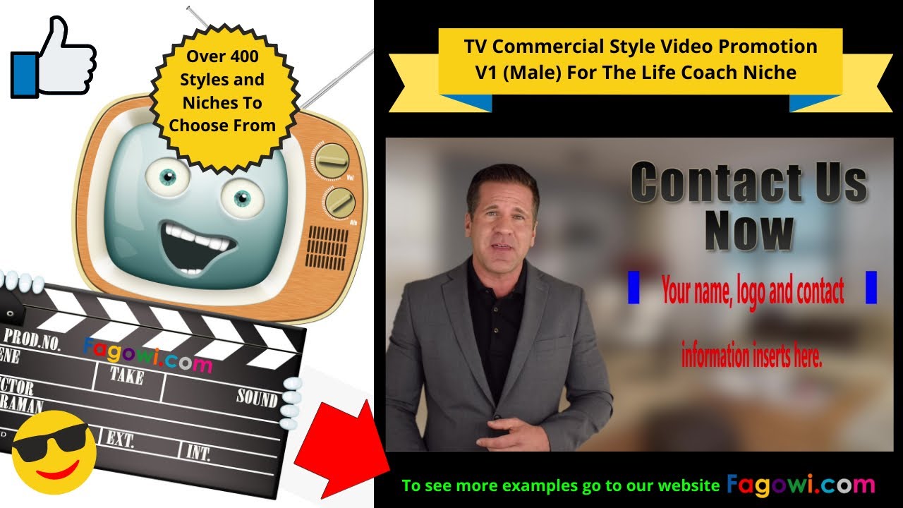 Coach (Life) Video Ad V1 TV Commercial Style For Digital Marketing And