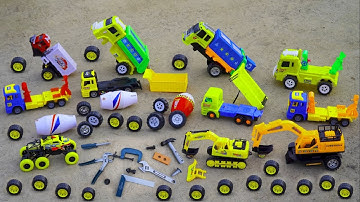 Xe Tải Quái Vật , Xe Cẩu , Xe Múc Cát , Ô Tô Máy Xúc, Xe Đổ Rác, Xe Đồ Chơi Điều Khiển Từ Xa