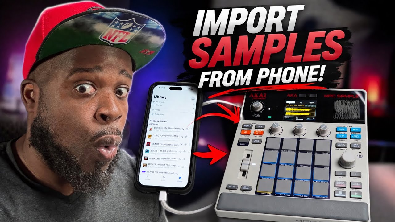 Sampling Directly From Smartphone Into MPC Sample!