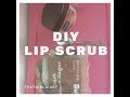 DIY Brown Sugar Lip Scrub