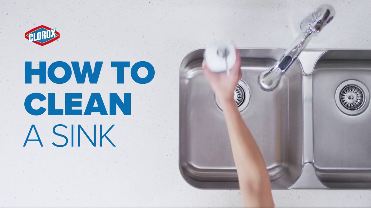 Clorox® HowTo Clean a Sink YouTube