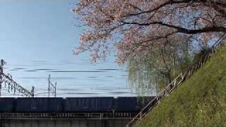 【20100410】6170レ 鴨川鉄橋
