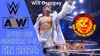 Will Ospreay avec la WWE en 2024?