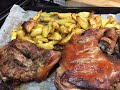 MAIALINO AL FORNO CON PATATE