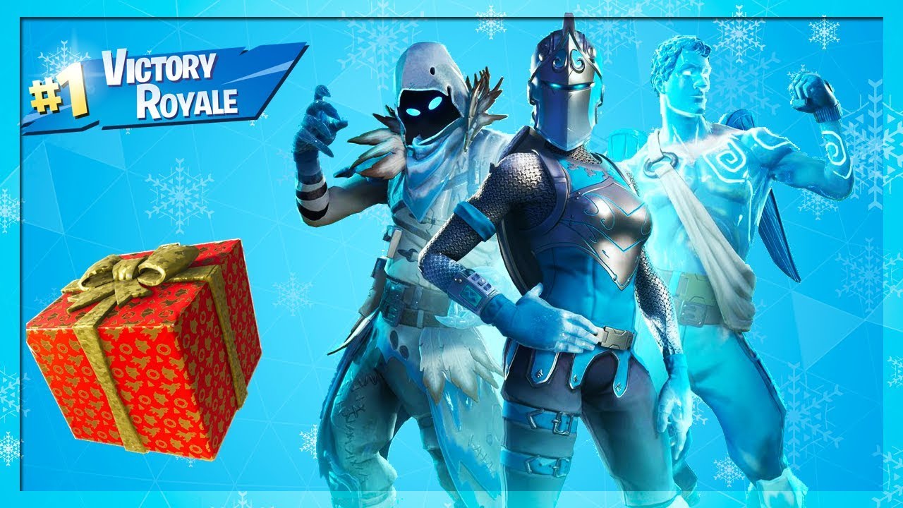 Download New Frozen Legends Bundle Presents Free Backbling New Christmas Skins Fortnite Live Youtube