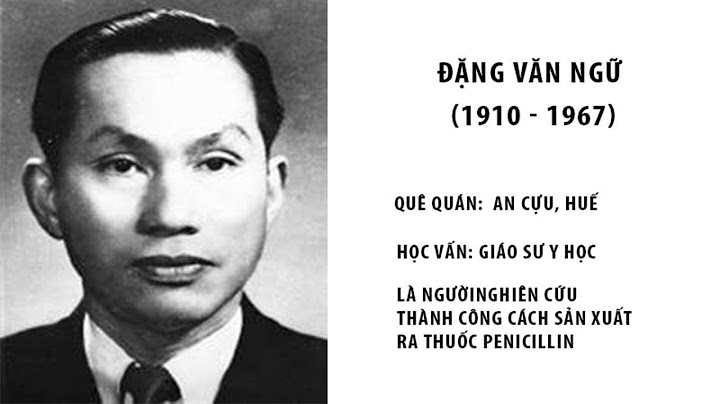 Đặng văn ngữ là ai