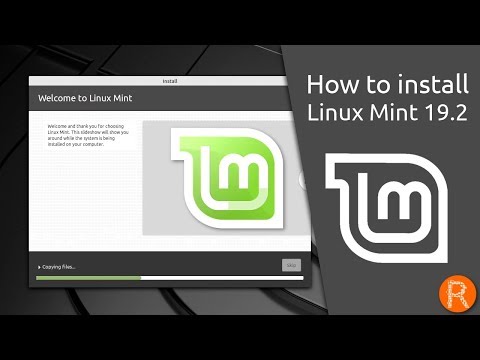 How to install Linux Mint 19.2