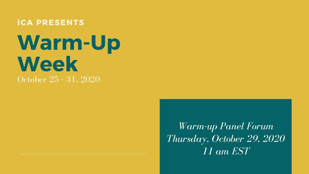 International Clarinet Association Warm-up Week - Warm-up Panel Forum