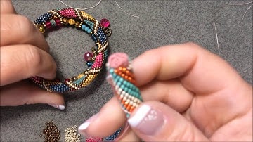 Tutorial Peyote with a twist - not crochet