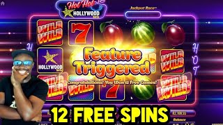 "Jackpot Race Madness: Hot Hot Fruit Slot 12 Free Spins Big Win" screenshot 2