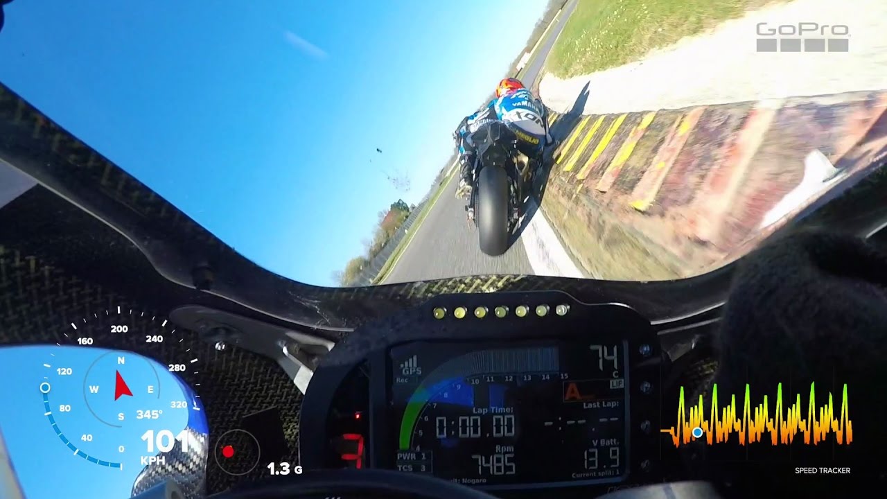 Canepa & Di Meglio on board at Nogaro | Yamaha R1