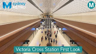 Transport for Sydney Vlog 770: Victoria Cross Station First Look - Sydney Metro City & Southwest