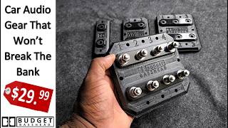 Premium Speaker Terminals & Fuse Holders - CNC HDPE Material