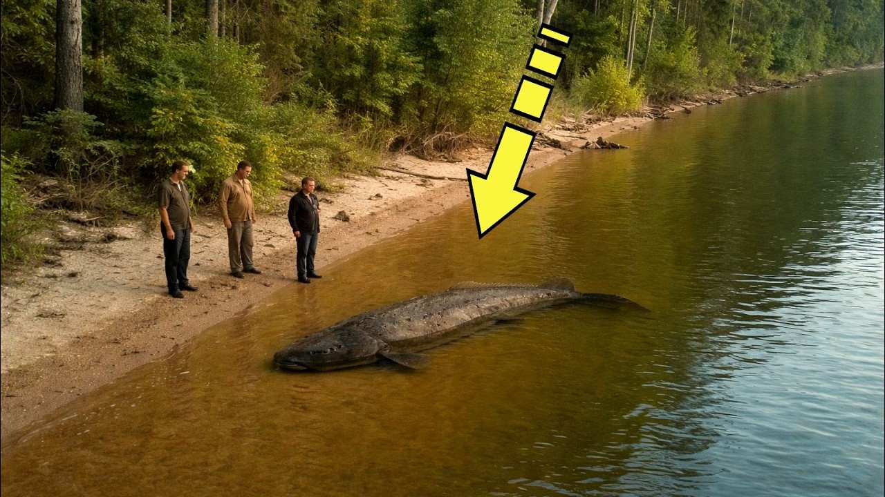 Рыбаки упали в обморок после того, как узнали, что на самом деле было внутри пойманного ими сома.