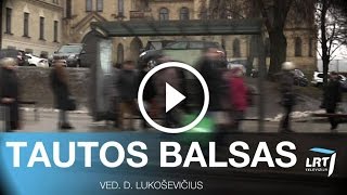 LRT laidos „Tautos balsas“ taksi automobilis veža ir kalbina kauniečius itin aktualiais klausimais