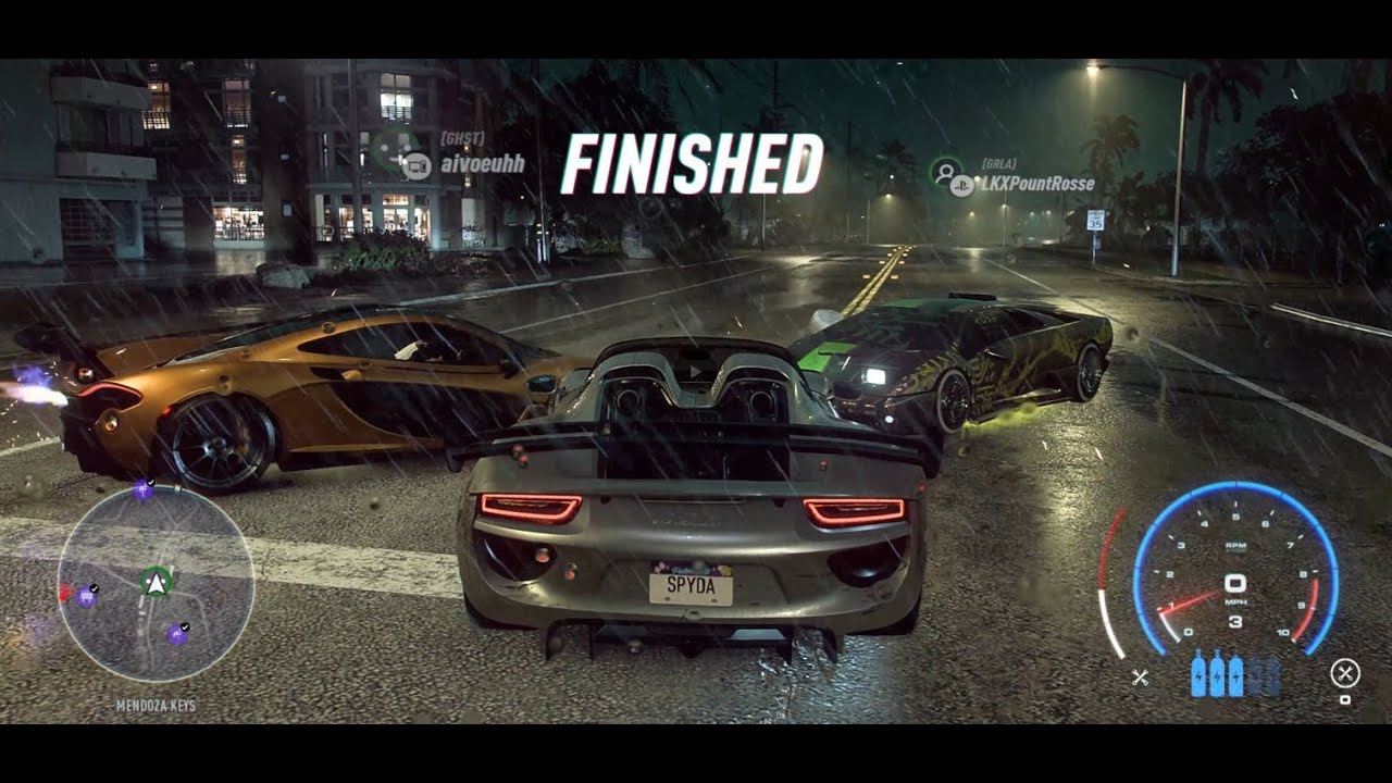 NFS Heat | Fun night mode vibes with the boyz!  Just having fun!