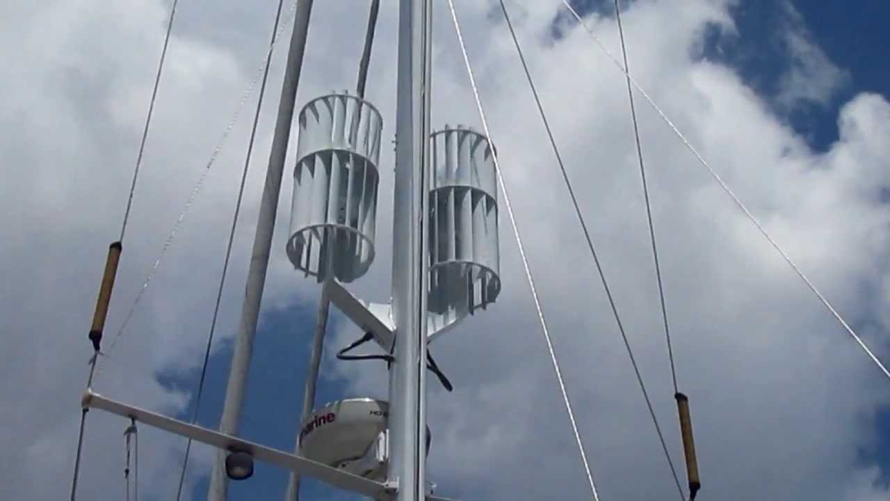 wind generator sailboat mast