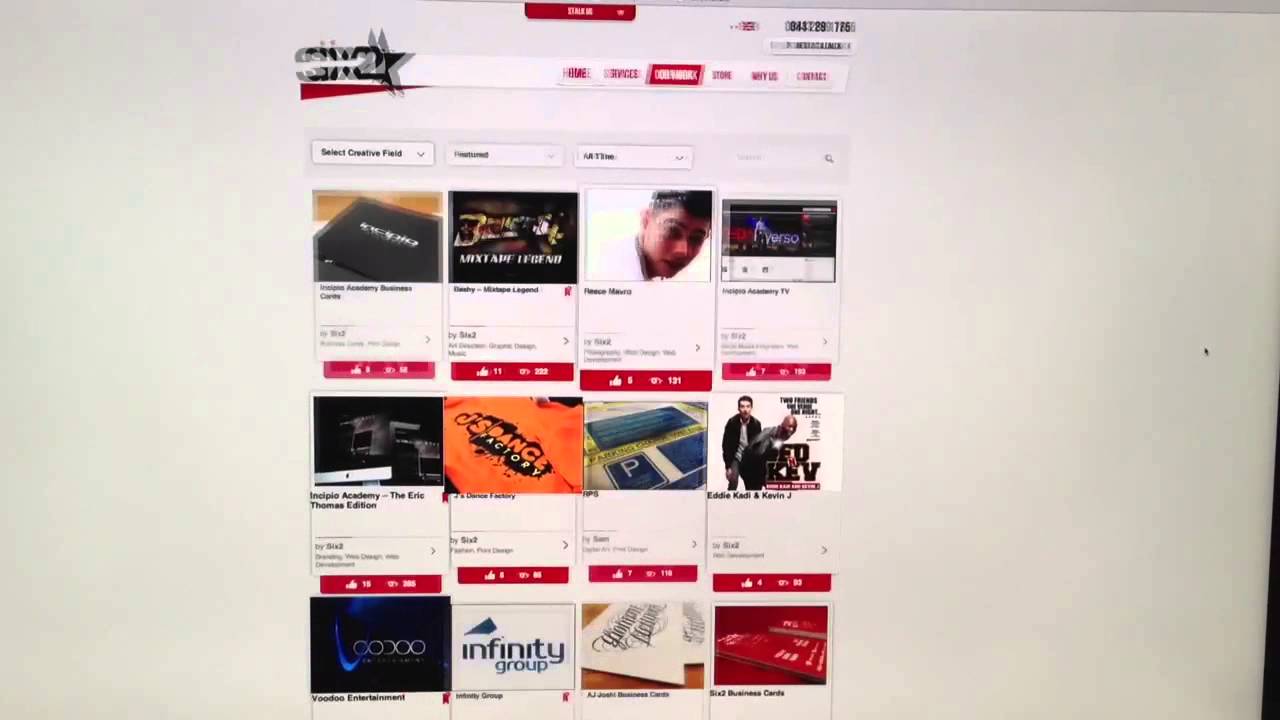 Six2 Website Harlem Shake!