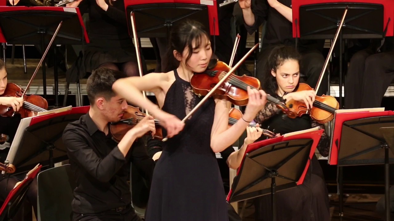 Brahms violin concerto 3rd movement, Saki Uchishiba 29 March 2017 YouTube