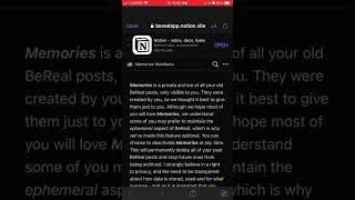 BeReal - will deleting from Memories also delete from Discovery feed