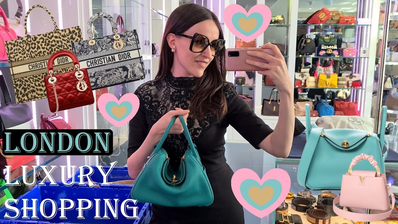 LONDON LUXURY SHOPPING VLOG 2021 - Come Shopping With Me at Harrods, Dior, Chanel & Louis Vuitton