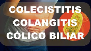 Patología biliar: cólico biliar, colecistitis, colangitis. Diferencias