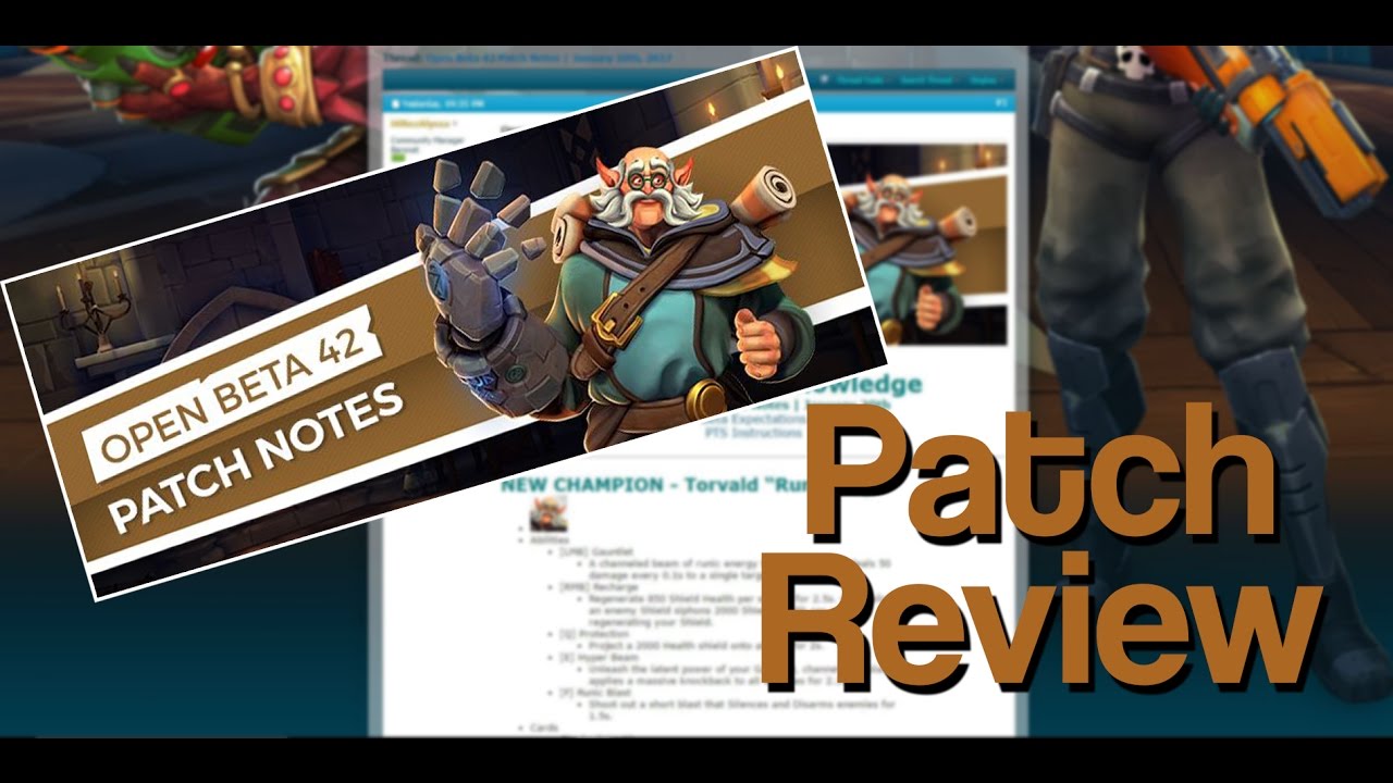 [Paladins] OB42 Patch Review