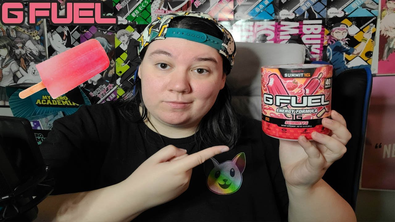 SUMMIT1G/Raspberry Popsicle GFUEL Flavor Review