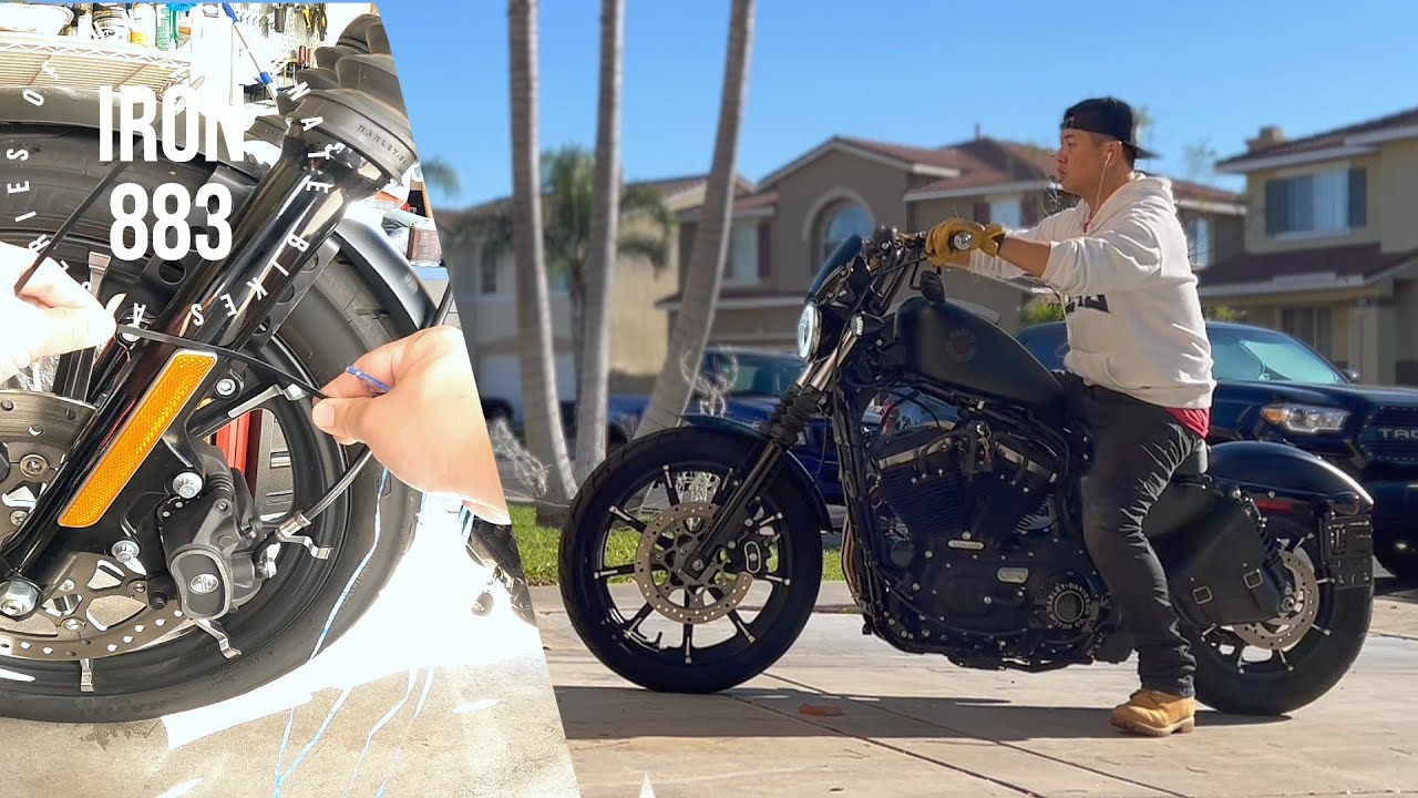 Harley Sportster Reflector Removal [Simple and Easy Method] YouTube