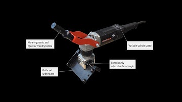 BM-25 Plate Beveling Machine | MOST POWERFUL MANUAL BEVELER |