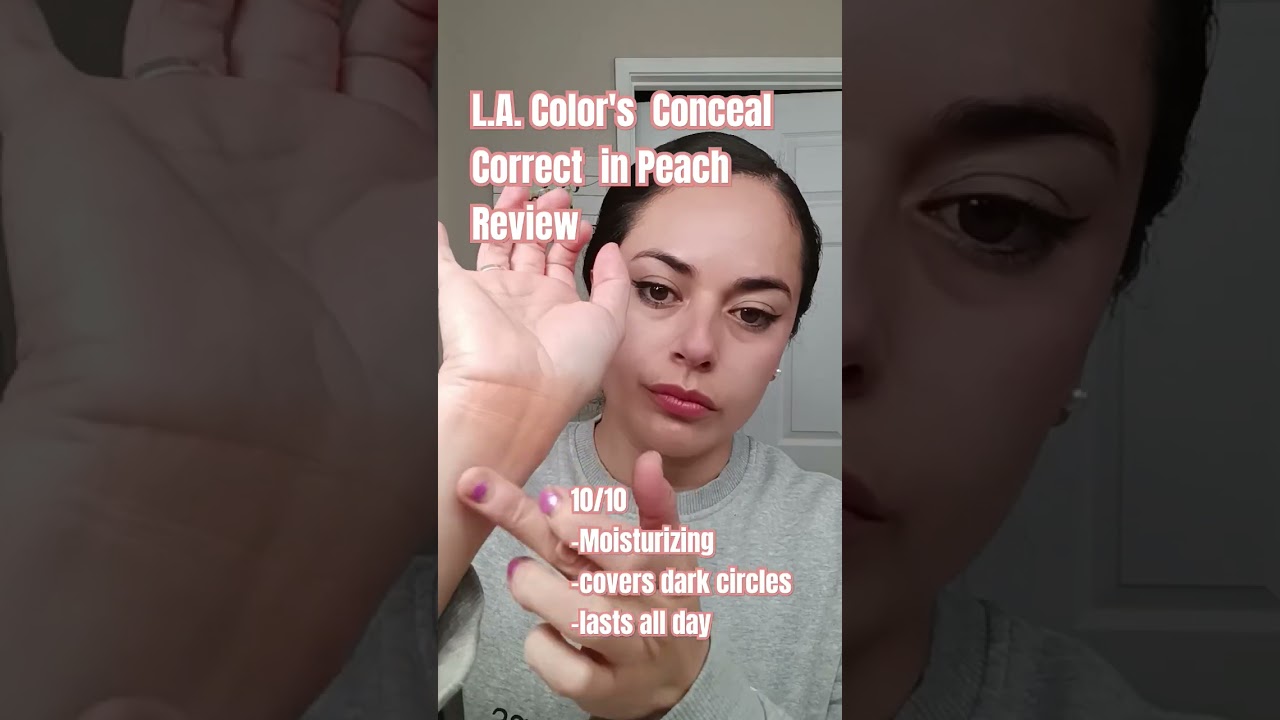 L.A. Colors Conceal Correct in Peach Review