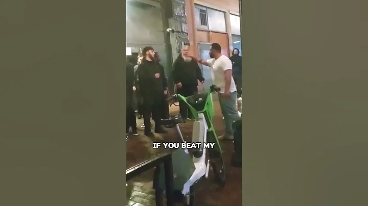 Challenged a Bouncer, Regretted It Fast 🤷‍♂️ #shorts