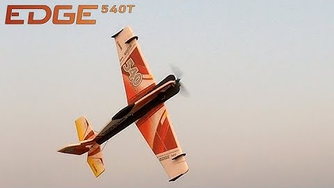 9-22-2020 Bayer Model 39" Edge 540T a.m. flt - 1100mAh Hyperion G7