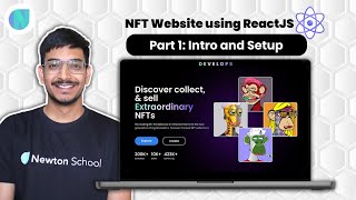 NFT Website using ReactJS | Part 1: Intro and Setup | ReactJS Beginner's Project for Resume
