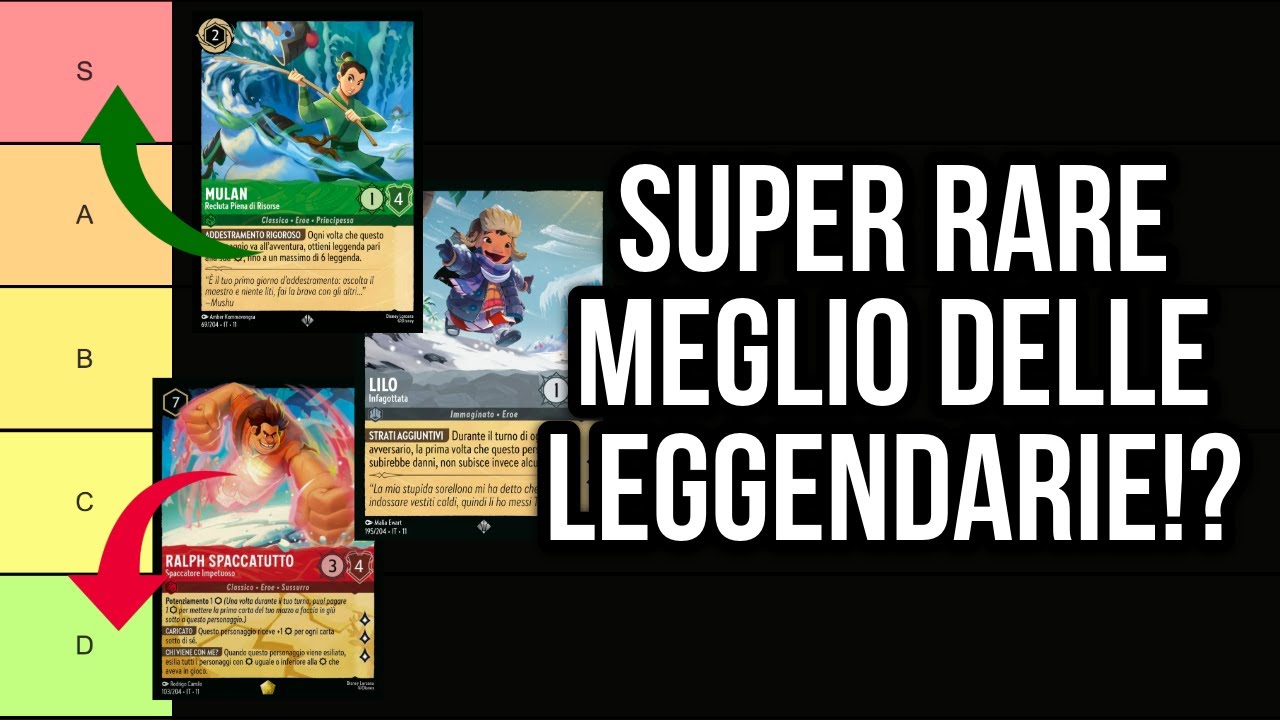 WINTERSPELL - TIER LIST Leggendarie e Super Rare, mettiamole a CONFRONTO!! 