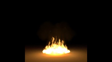 Blender fire Animation