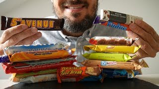 ASMR Dessert – Chocolate Bars, Candy Bars and Fruit Bars – 16 Bars Vol. 4