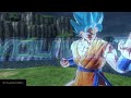 DRAGON BALL XENOVERSE 2 Goku super sayan blue vs gold Frieza