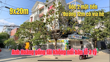Bán lỗ 3 tỷ bán gấp căn biệt thự 9x20m góc 2 mặt tiền đường nhựa 12m thông Quận Gò Vấp