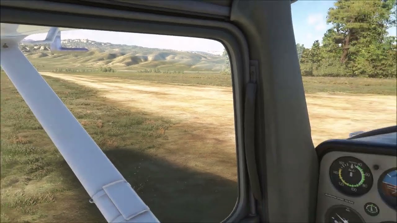 MS Flight Simulator - Landing at 7r Ranch, CA (CL25) with Cessna C152