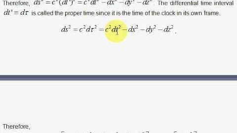 C6. Four-Vectors