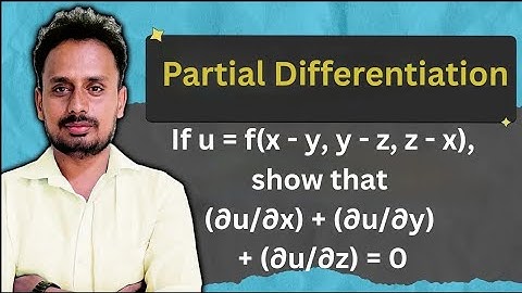 Total derivative | Composite Function | Partial Differentiation | Part 3