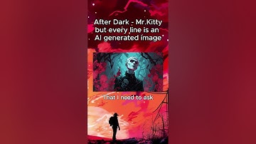 After Dark but every line is an AI generated image #shorts