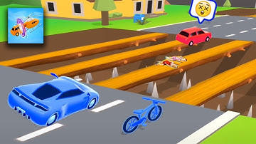 Shape-shifting 🚗🚲🚤 all levels walkthrough gameplay android iOS #17