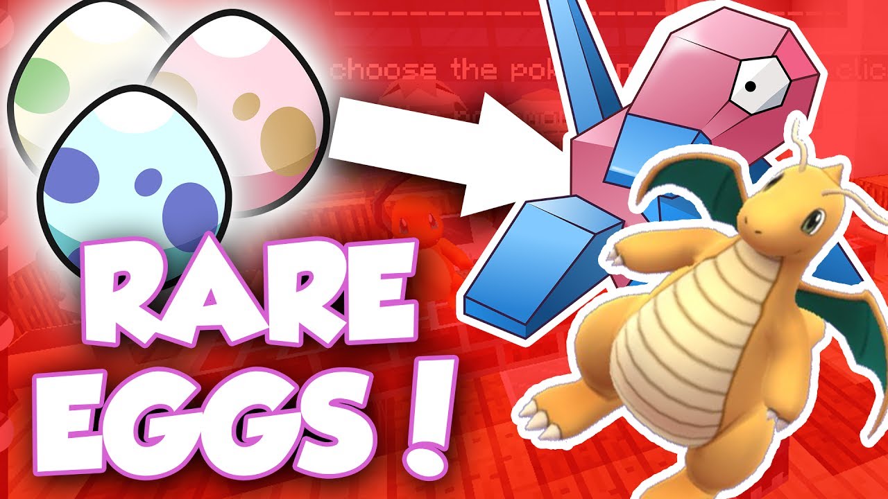 HATCHING THE RAREST POKEMON EGGS!! - Minecraft Pokemon - YouTube