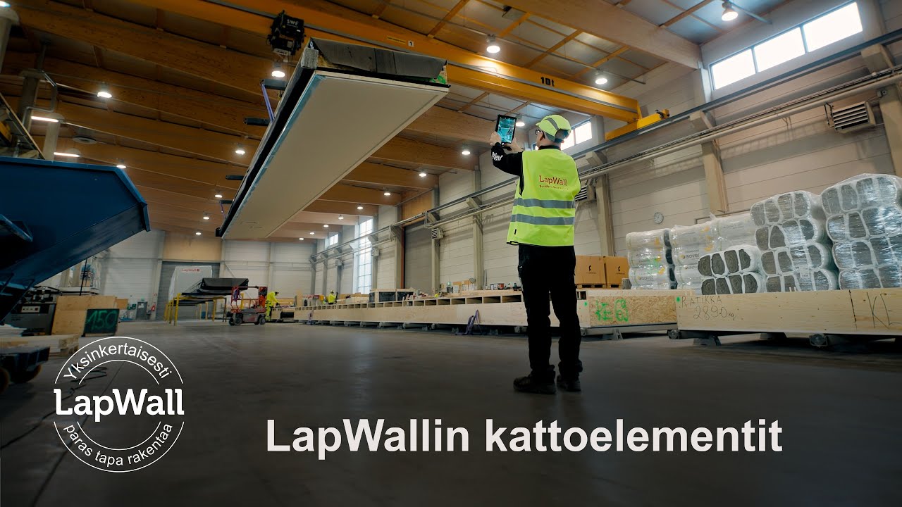 LapWall suurkattoelementit